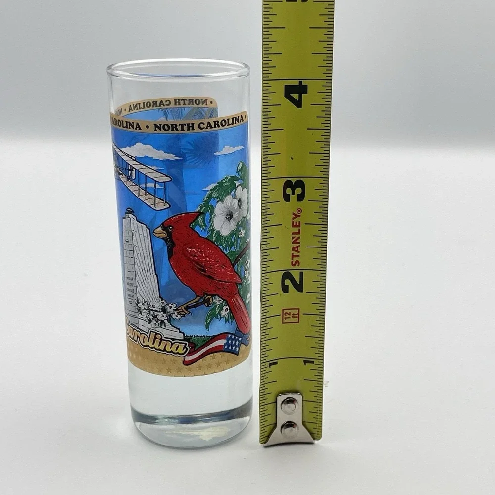 Vintage 2006 North Carolina Souvenir Shot Glass‎ 4